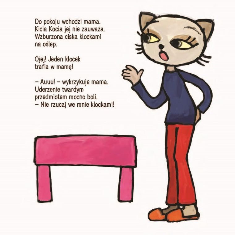 Kicia Kocia się złości