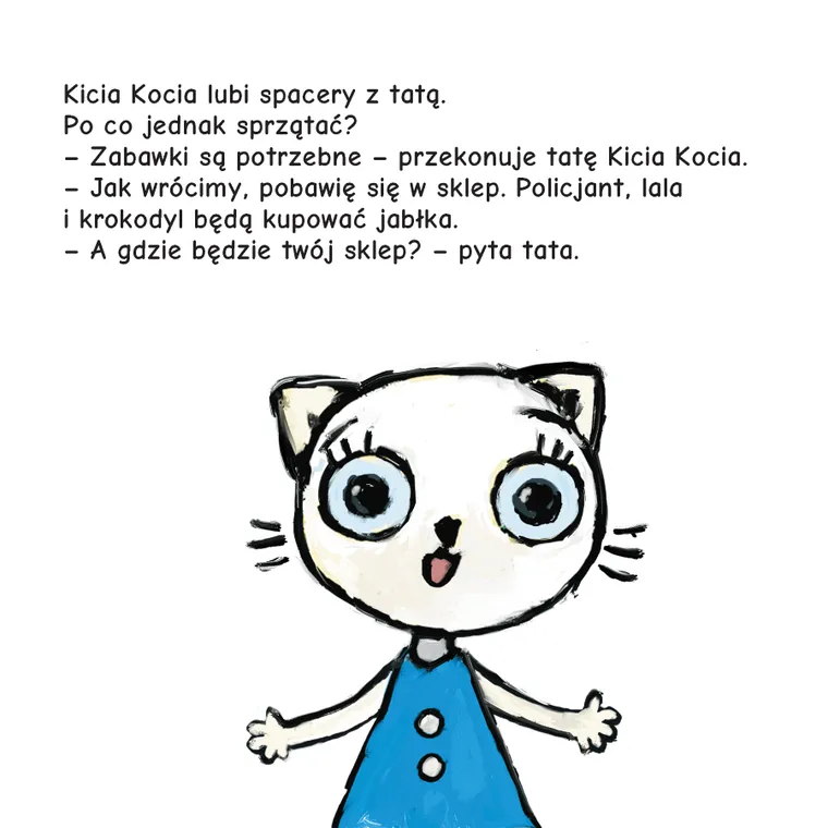 Kicia Kocia sprząta
