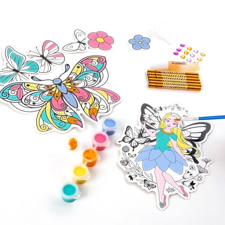 Kidea, Baśniowe dzwonki wietrzne, świecące w ciemności, zestaw kreatywny