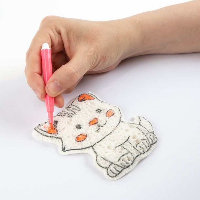 Kidea, Friends, Magiczne karty aktywowane wodą, zestaw kreatywny