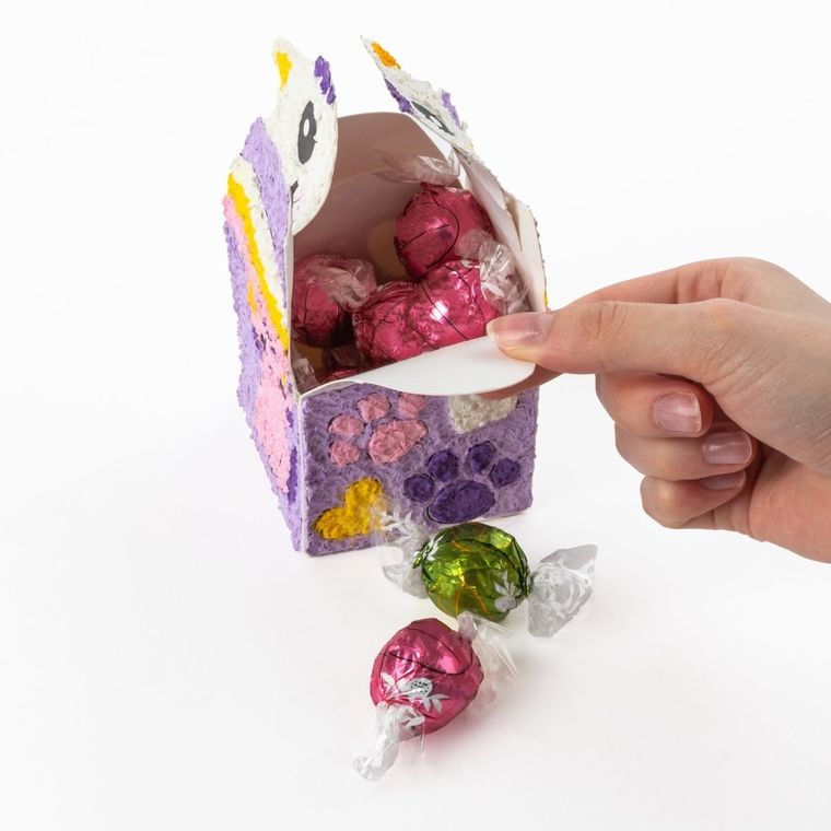 Kidea, Kreowanie po numerach, Szkatułka kotek, zestaw kreatywny