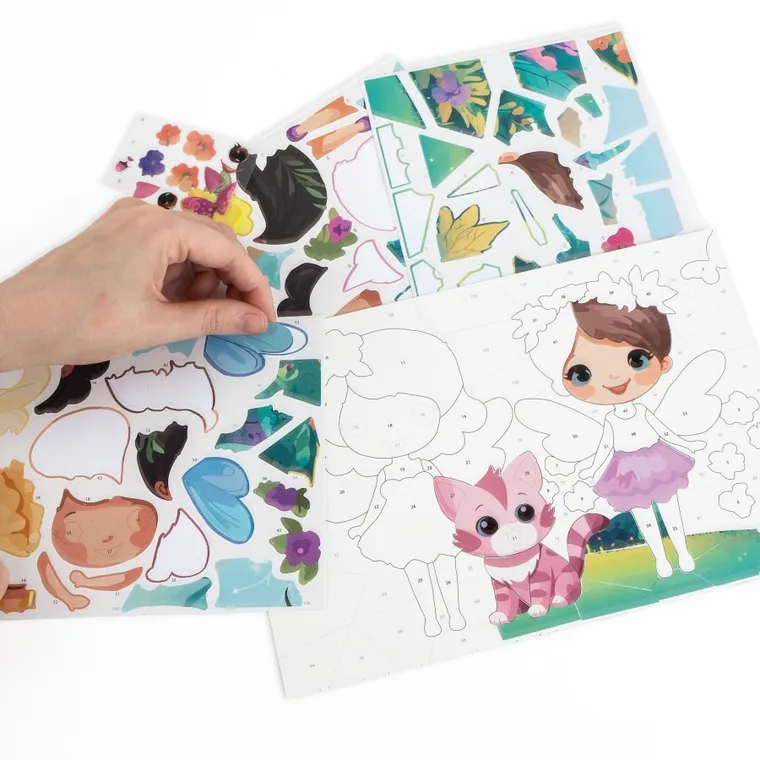 Kidea, Magic, wyklejanka po numerach