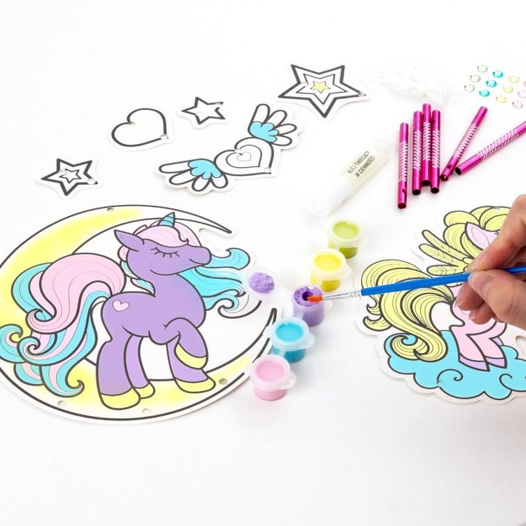 Kidea, Magiczne dzwonki wietrzne, świecące w ciemności, zestaw kreatywny