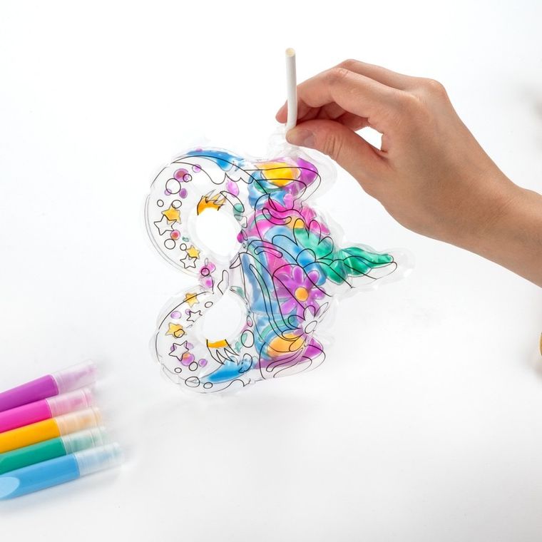 Kidea, Wróżka, maska i różdżka 3D, zestaw kreatywny