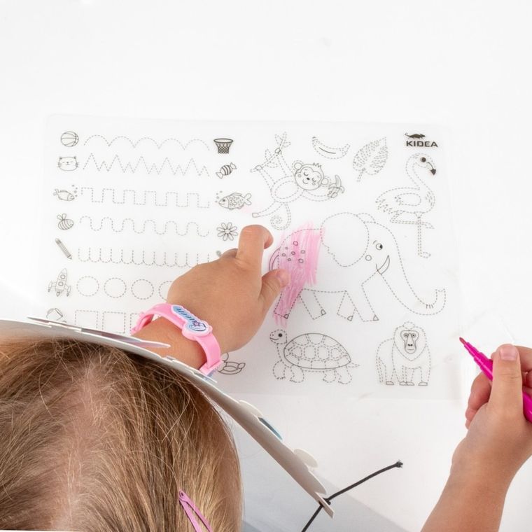 Kidea, Zwierzaki, Interaktywna teczka, zestaw kreatywny