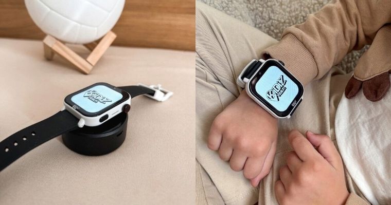 Kidiz Watch, Chat, smartwatch, czarny