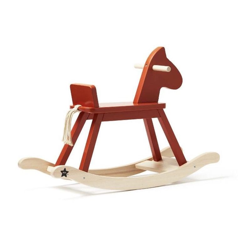 Kid's Concept, Carl Larsson, koń na biegunach, orange red