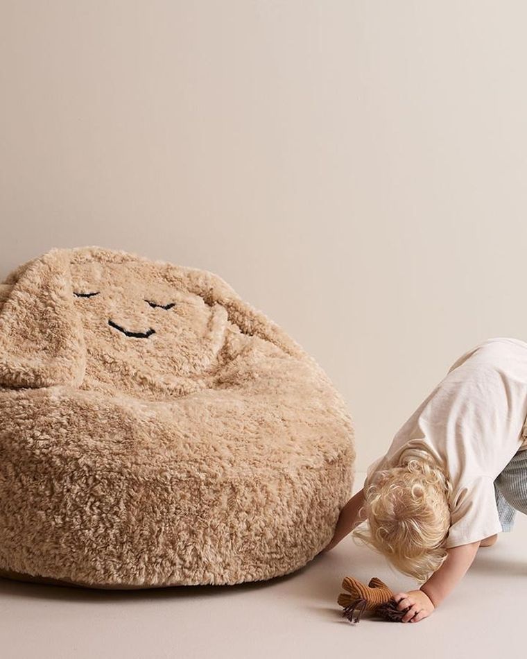 Kid's Concept, pufa, worek z uszami, snuggle