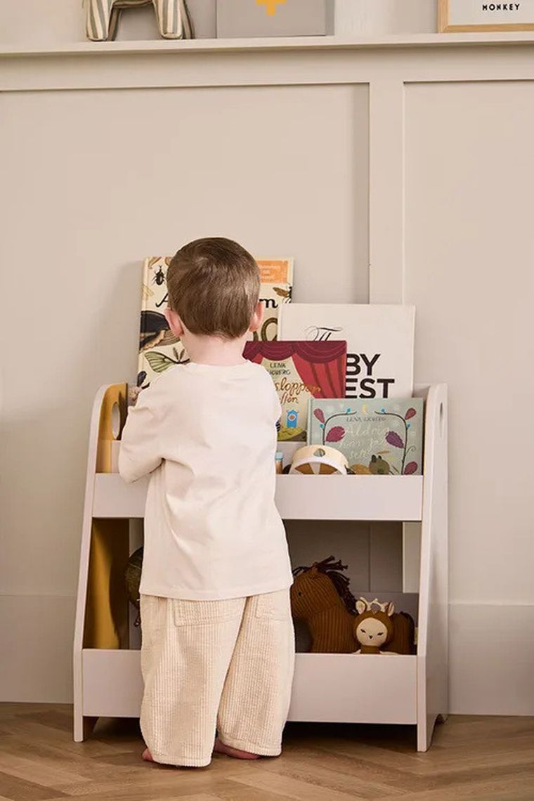 Kid's Concept, Star, regał na książki, grey mustard