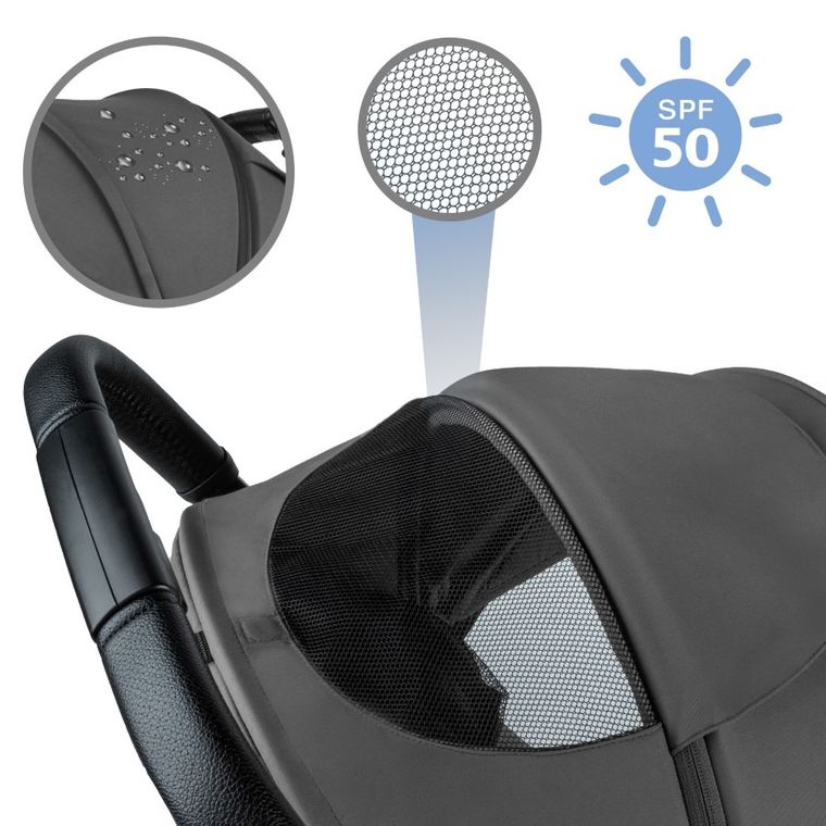 Kidwell, Colmer up, wózek spacerowy, Dove Gray