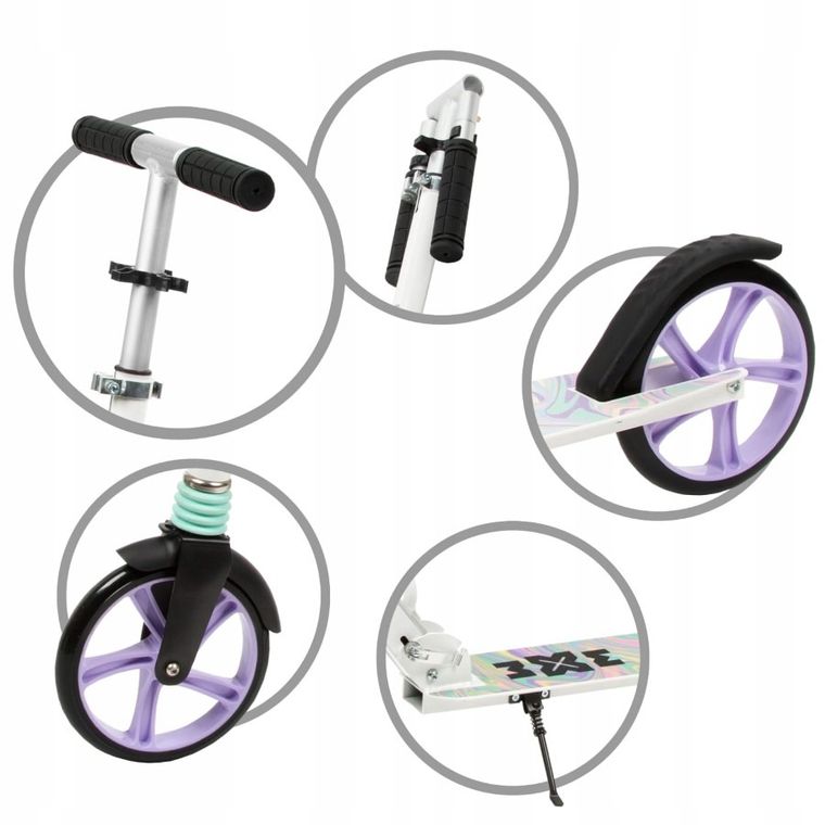 Kidwell, Driff, hulajnoga miejska, Fluid, 200 mm