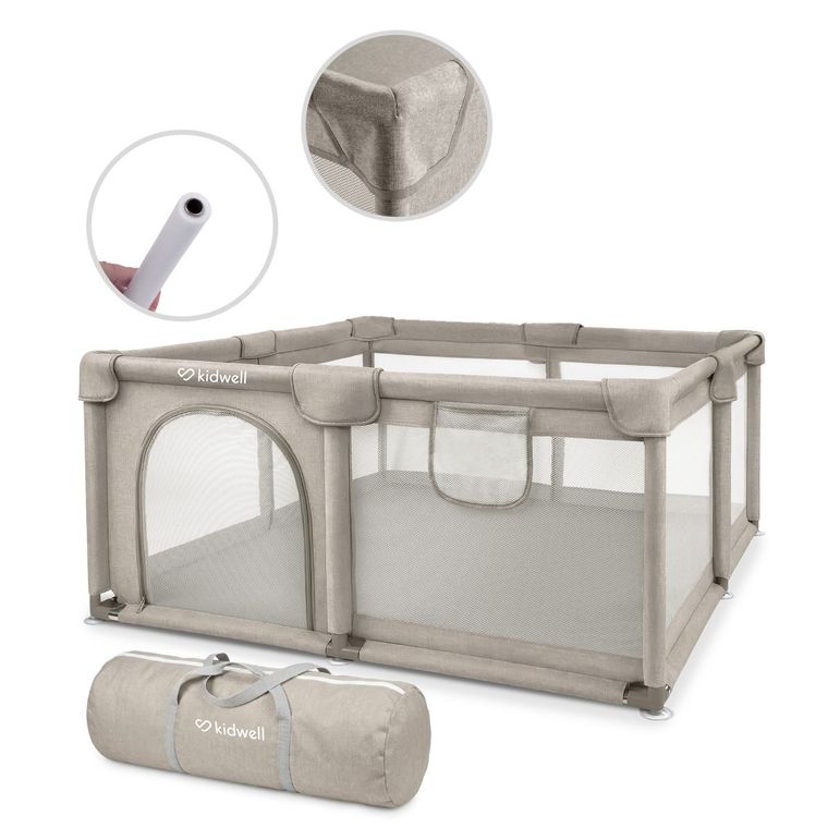 Kidwell, Fanko, kojec, beige, 130-130 cm