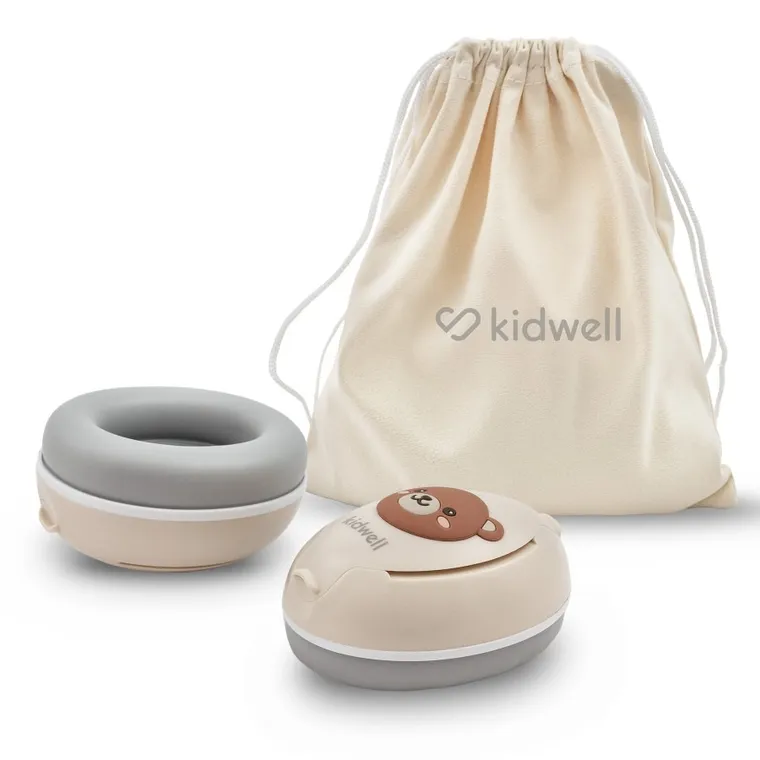 Kidwell, Orso, słuchawki wygłuszające 2w1, bige