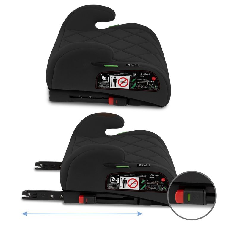 Kidwell, Remo, podstawka samochodowa, black, 125-150 cm