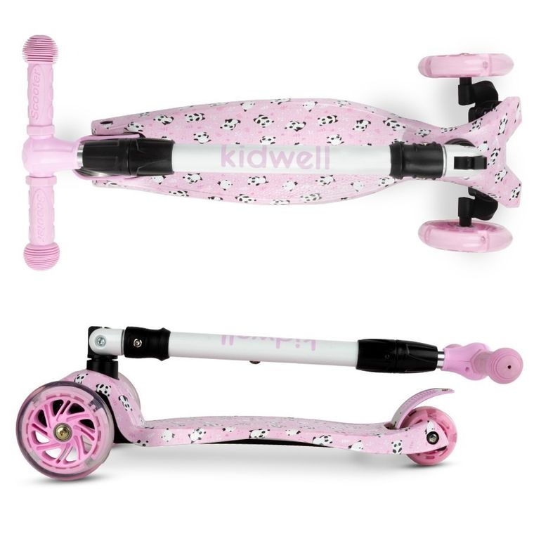 Kidwell, Vento, hulajnoga 3-kołowa, balansowa, panda