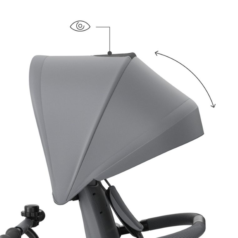 Kinderkraft, Aston 2 Plus, rowerek trójkołowy 6w1, szary