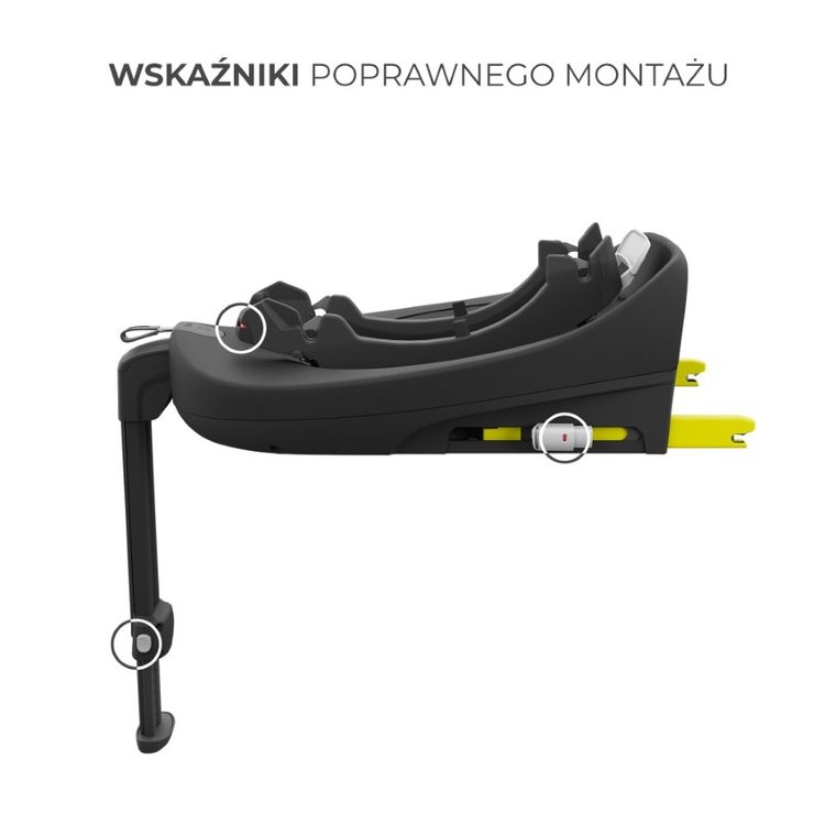 Kinderkraft, Endura Safe Fx, baza do fotelika