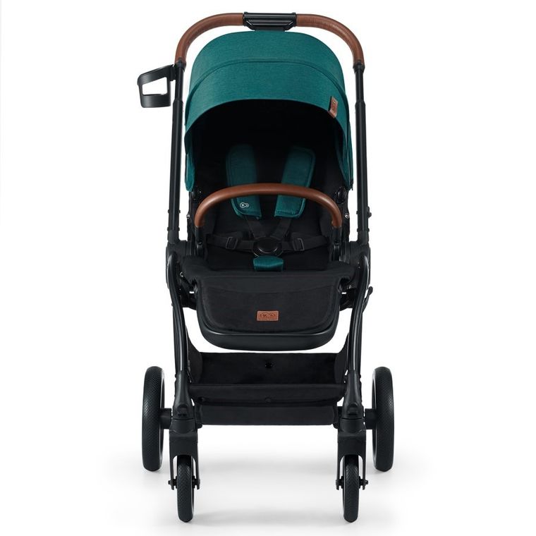Kinderkraft, Evolution Cocoon, wózek wielofunkcyjny 2w1, Midnight Green