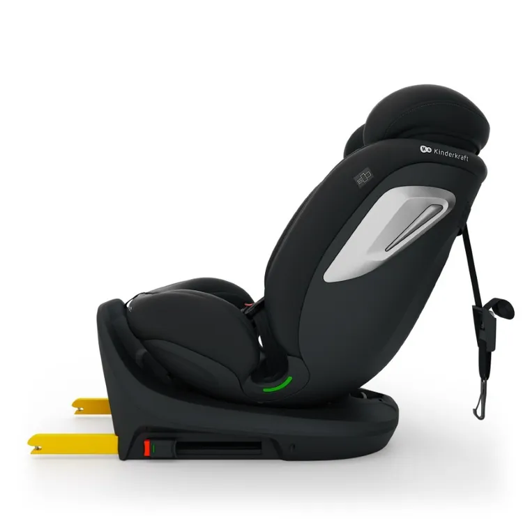 Kinderkraft, I-Grow 2 Plus, fotelik samochodowy, i-Size, black, 40-150 cm