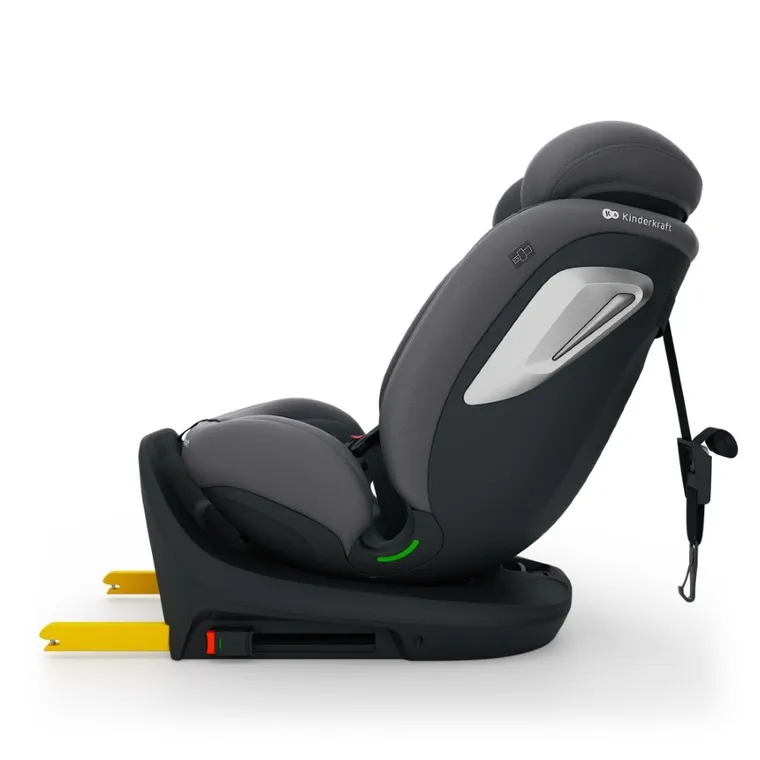Kinderkraft, I-Grow 2 Plus, fotelik samochodowy, i-Size, grey, 40-150 cm