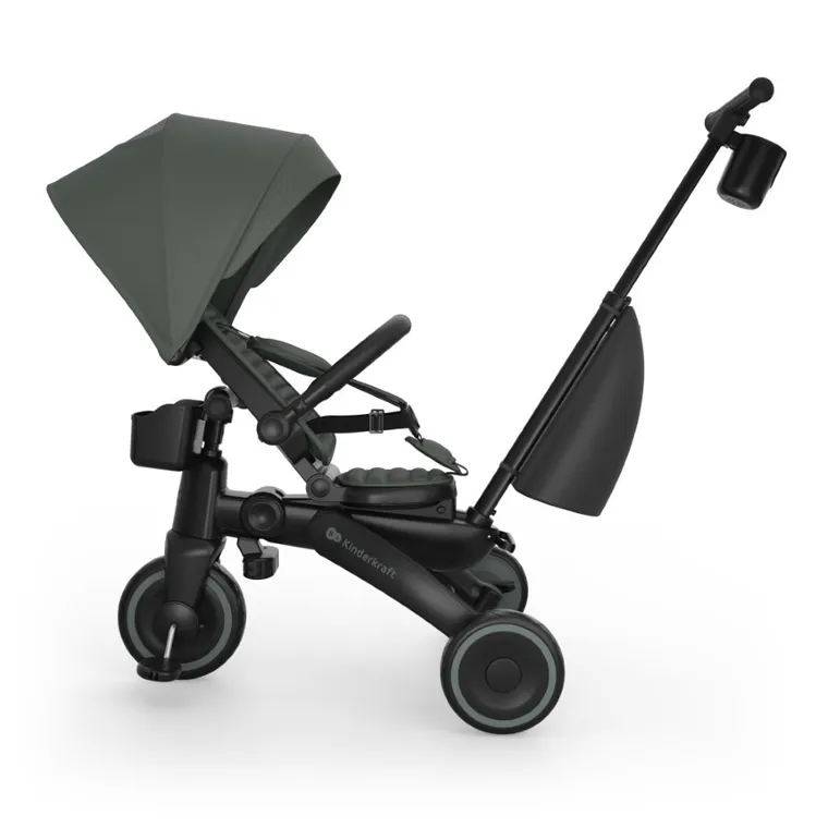 Kinderkraft, Jazz 3, rowerek trójkołowy 6w1, Green