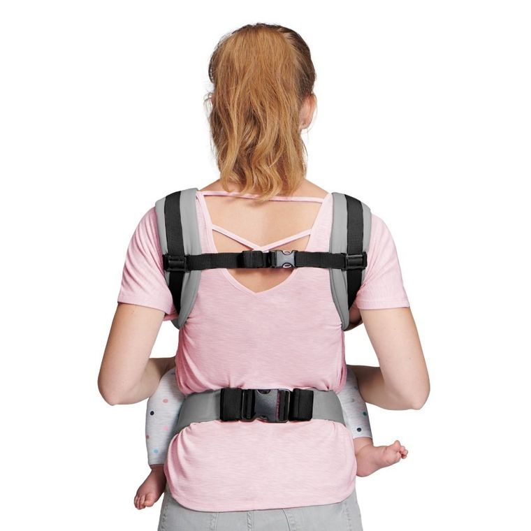 Kinderkraft, Nino, nosidełko ergonomiczne, 3m+, 20 kg, szare