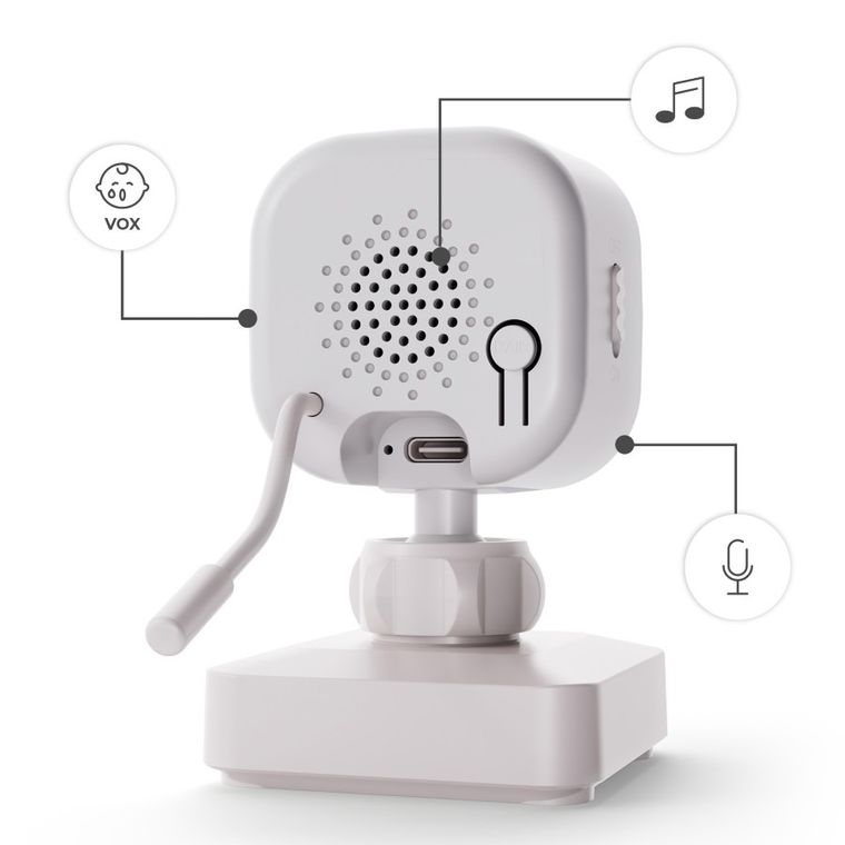 Kinderkraft, NiteEye Travel, niania elektroniczna