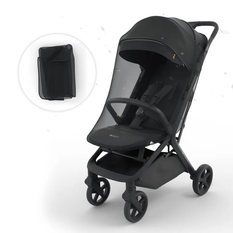 Kinderkraft, Nubi 3, wózek spacerowy, Midnight Black