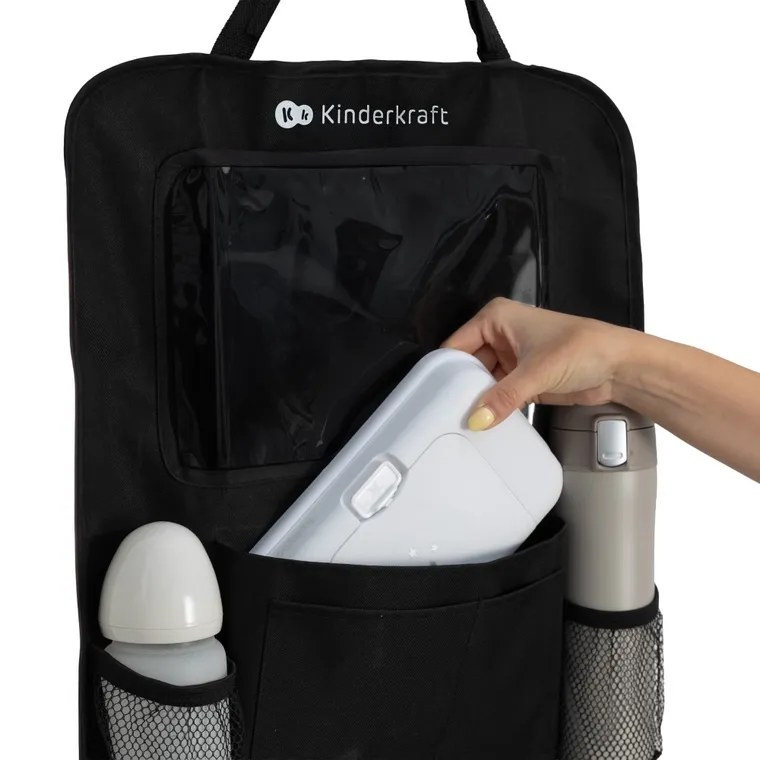 Kinderkraft, organizer samochodowy, czarny