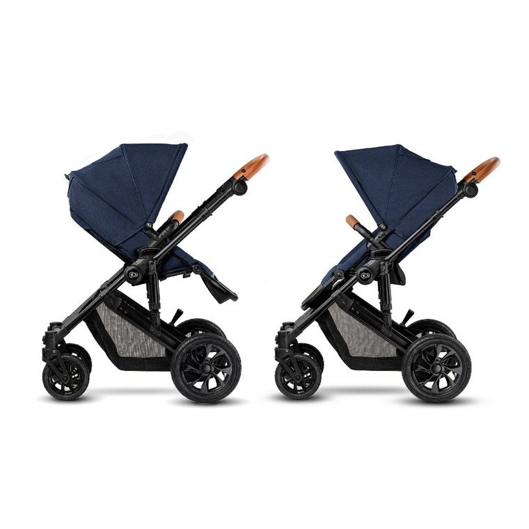Kinderkraft, Prime, wózek wielofunkcyjny 3w1, Deep Navy