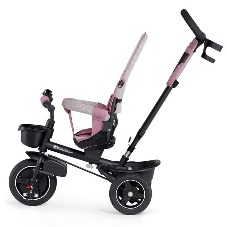 Kinderkraft, Spinstep, rowerek trójkołowy, Pink
