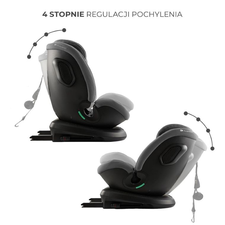 Kinderkraft, Xpedition 3, I-Size, fotelik samochodowy, Grey, 40-150 cm