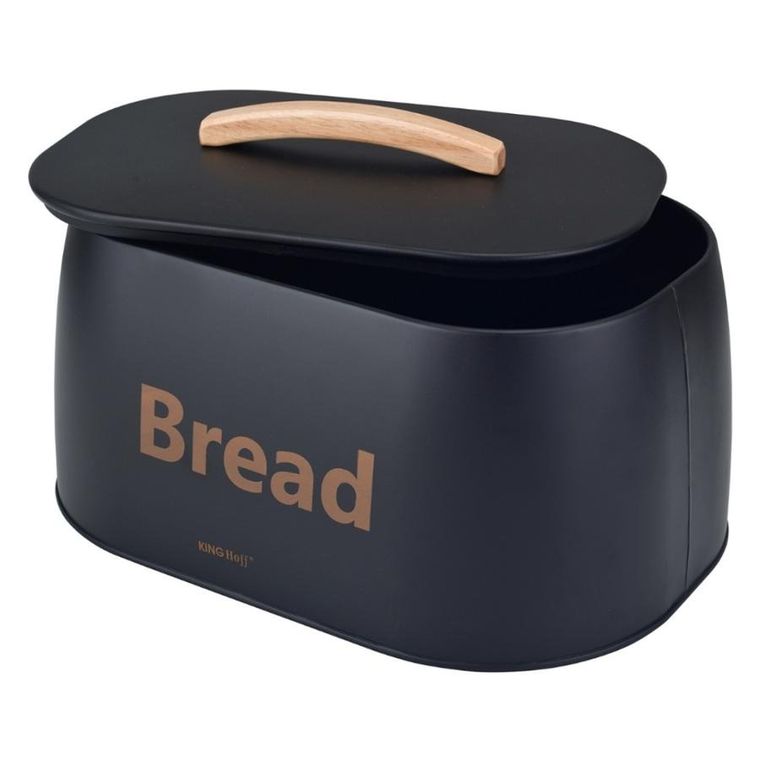 Kinghoff, chlebak, pojemnik na pieczywo, stalowy, kh-1946