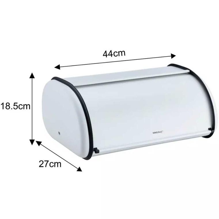 Kinghoff, chlebak stalowy, biały