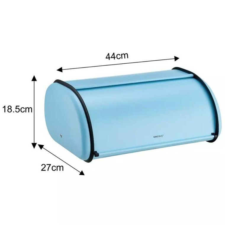 Kinghoff, chlebak stalowy, niebieski