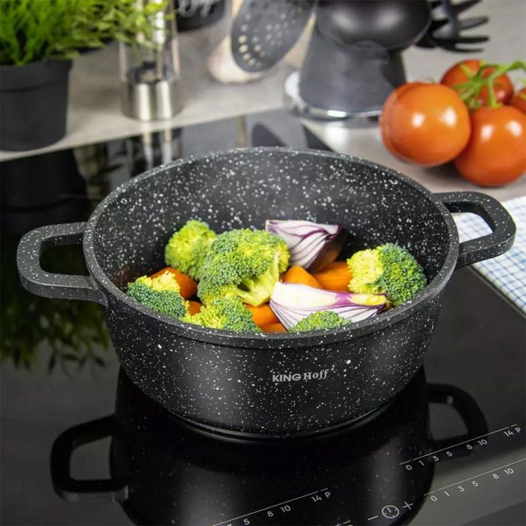 Kinghoff, garnek marmurowy, 20 cm, 2,3l, KH-1593