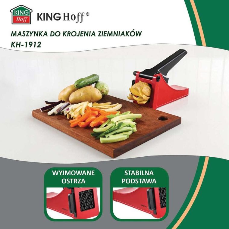 Kinghoff, maszynka do krojenia frytek i warzyw, KH-1912
