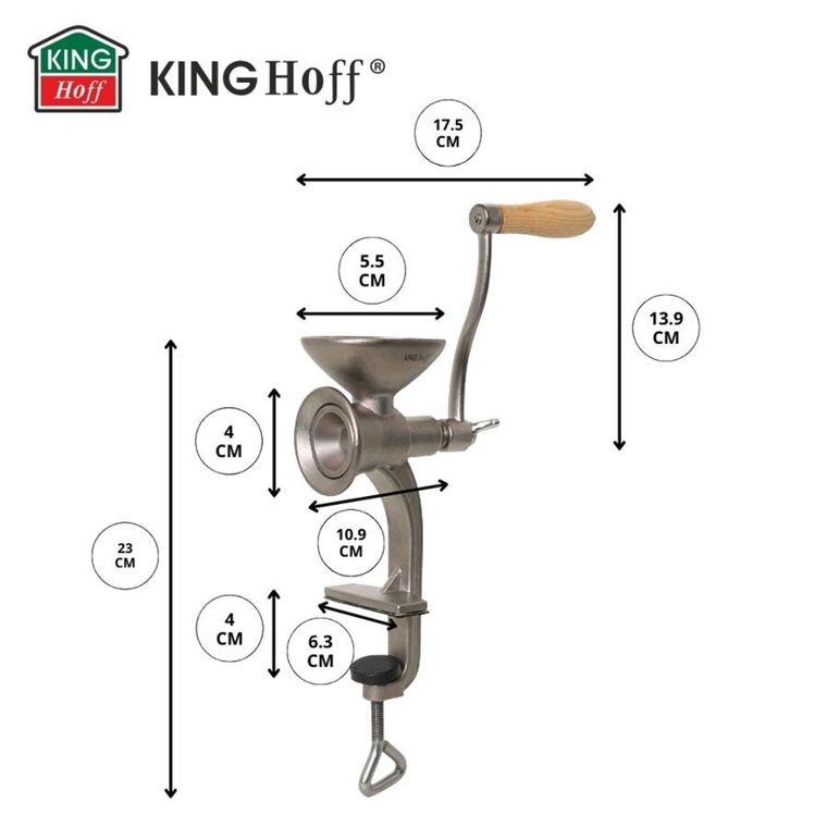 Kinghoff, młynek do mielenia maku, orzechów, KH-1952