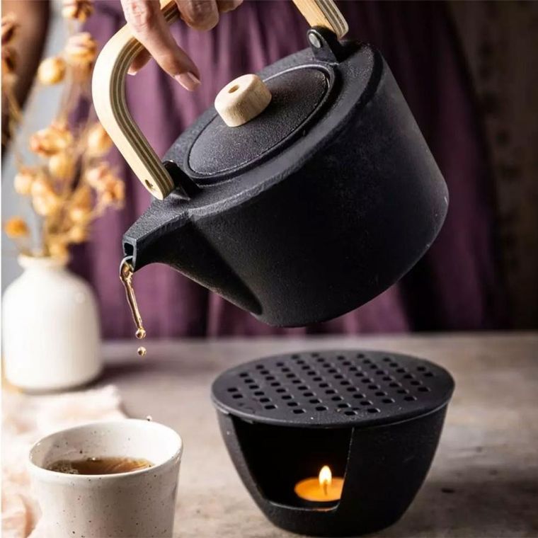 Kinghoff, podgrzewacz żeliwny do zaparzaczy