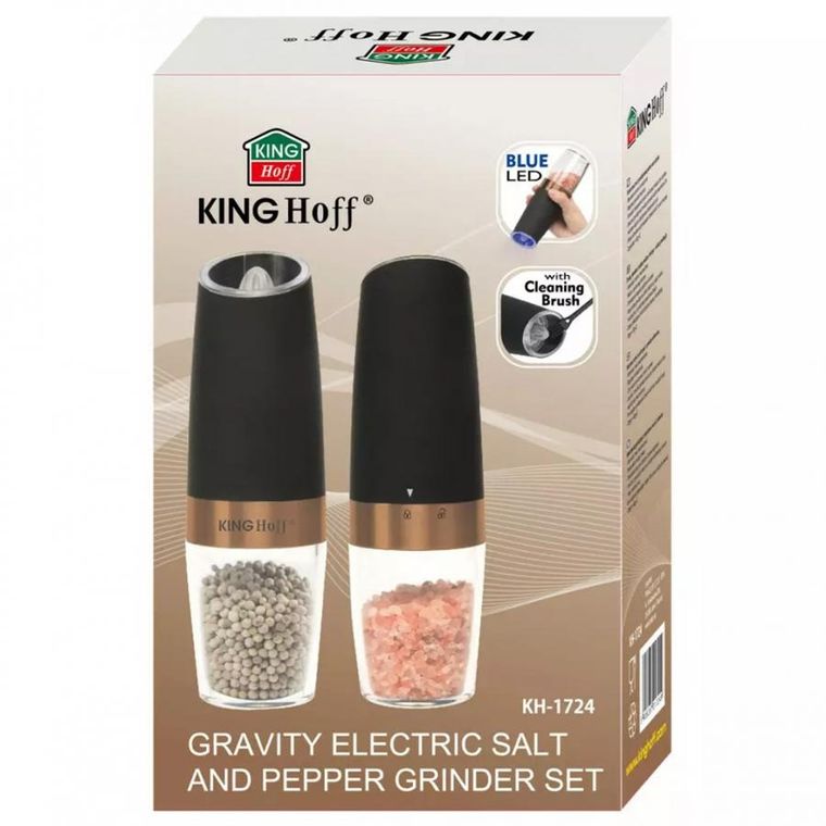 Kinghoff, zestaw młynków grawitacyjnych, KH-1724