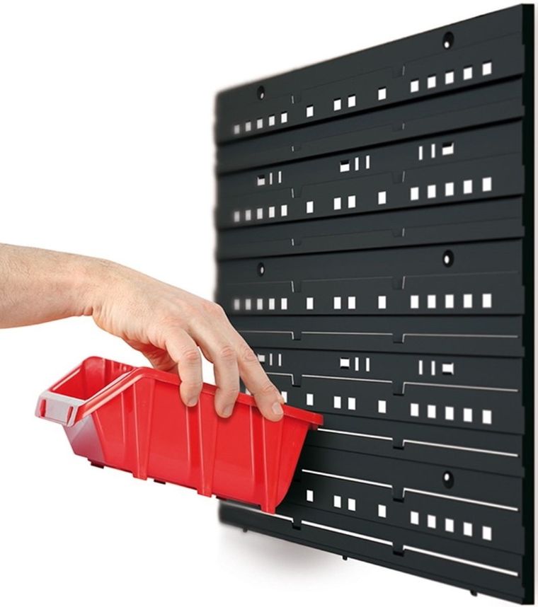 Kistenberg, tablica warsztatowa z zestawem pojemników, Orderline