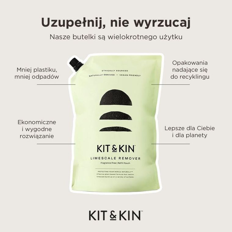 Kit & Kin, naturalny odkamieniacz, 1l