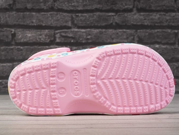 Klapki dziewczęce, różowe, Myszka Minnie, Crocs