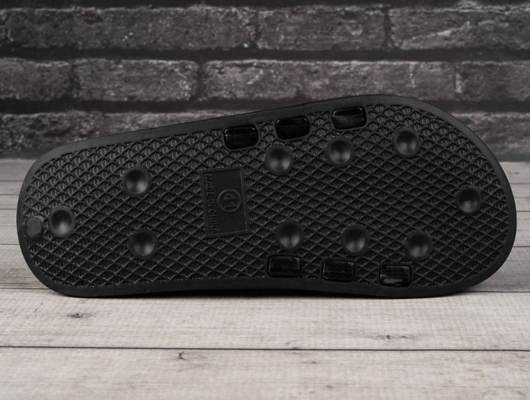 Klapki męskie, czarne, Lotto Lathi