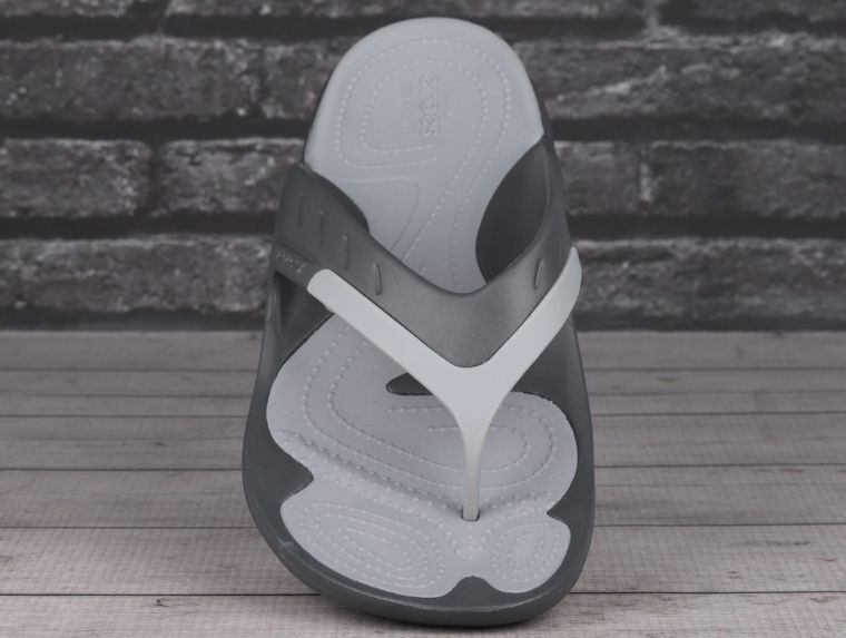 Klapki męskie, japonki, czarne, Crocs Modi Sport Flip