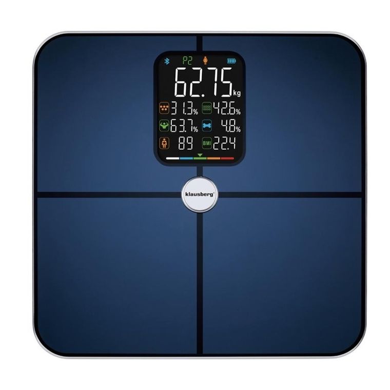 Klausberg, analityczna waga łazienkowa, smart, ios android, kb-7940