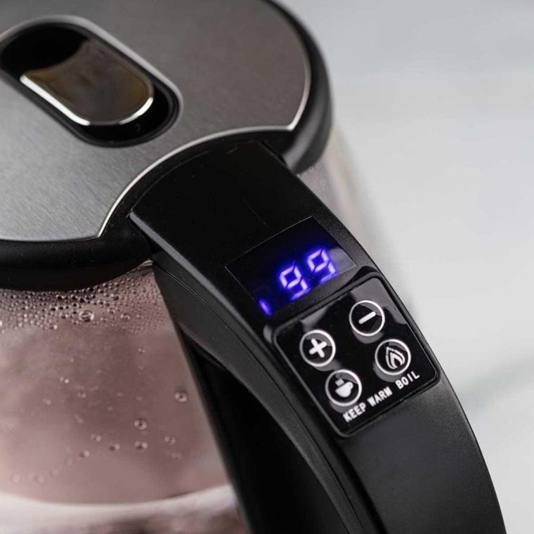 Klausberg, czajnik elektryczny szklany LED rgb, 1,8l