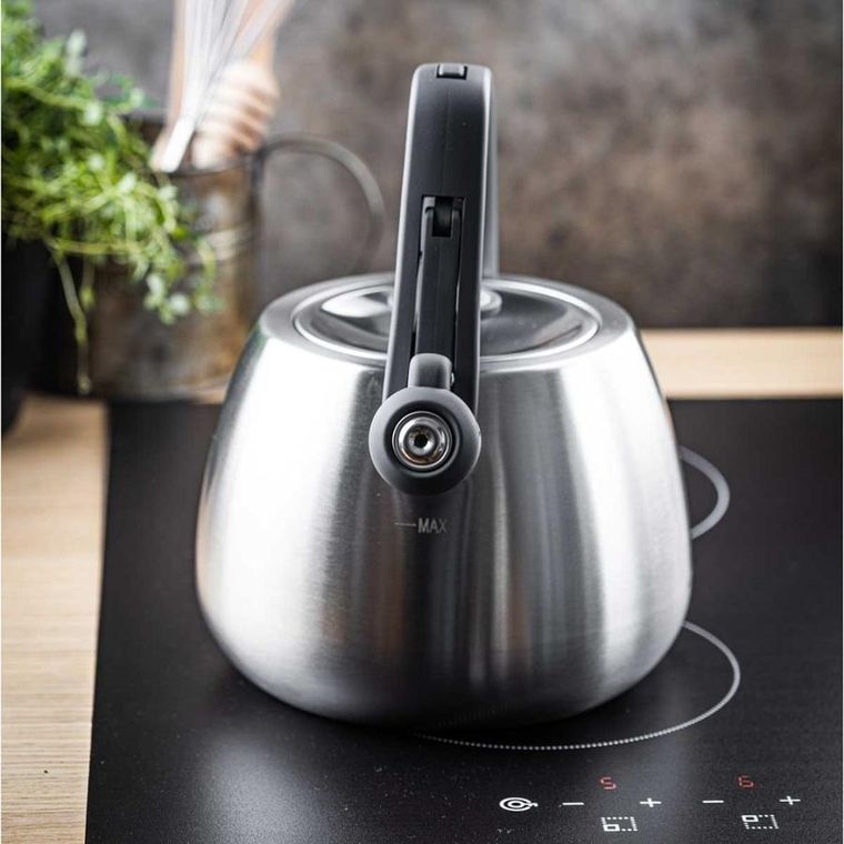 Klausberg, czajnik stalowy z gwizdkiem, 2.5l