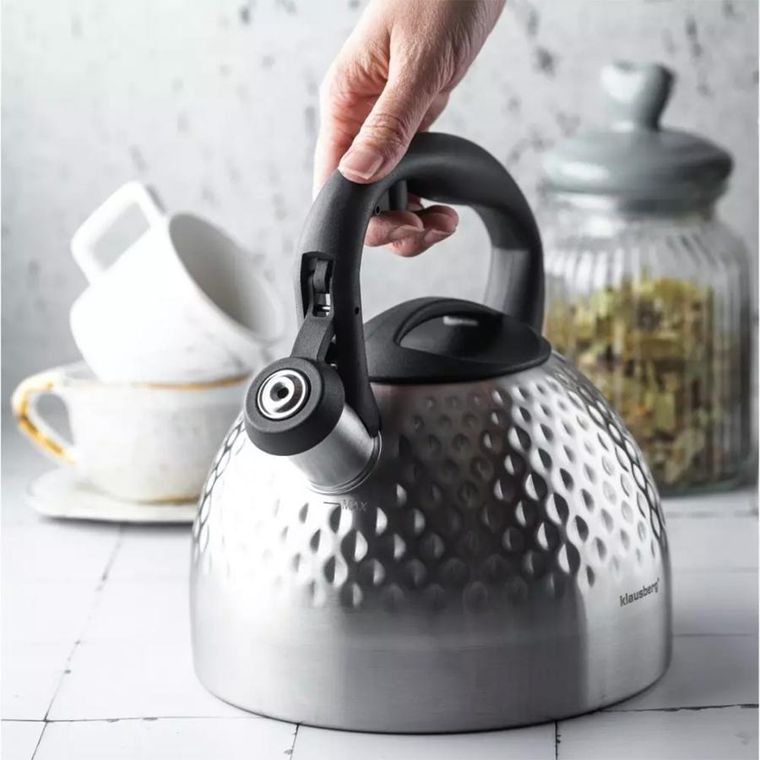 Klausberg, czajnik stalowy z gwizdkiem, 3l