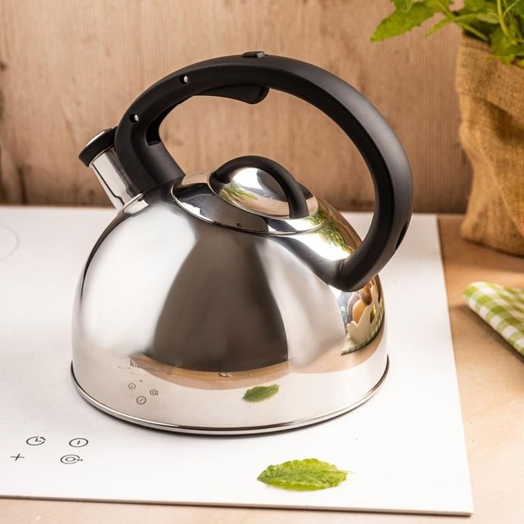 Klausberg, czajnik z gwizdkiem, stalowy, 2,5l, KB-7910